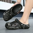 thumbnail image 2 of Men'S Clogs Garden Shoes Adult Mules Outdoor Sports Sandals Summer Water Beach Shoes Casual Slippers Lightweight Breathable, 2 of 5