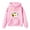 Pink, variant on LIIPEE Girls Boys Hoodies Fall Winter Casual Halloween Long Sleeve Cartoon Pumpkin Graphic Printed Pullover Hooded Sweatshirt With Pocket Toddler Sweet School Outdoor Hoodie,Black,4-5 Years