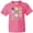 Neon Pink, variant on Funny Cat Lover Kitty Kitten Youth T-Shirt
