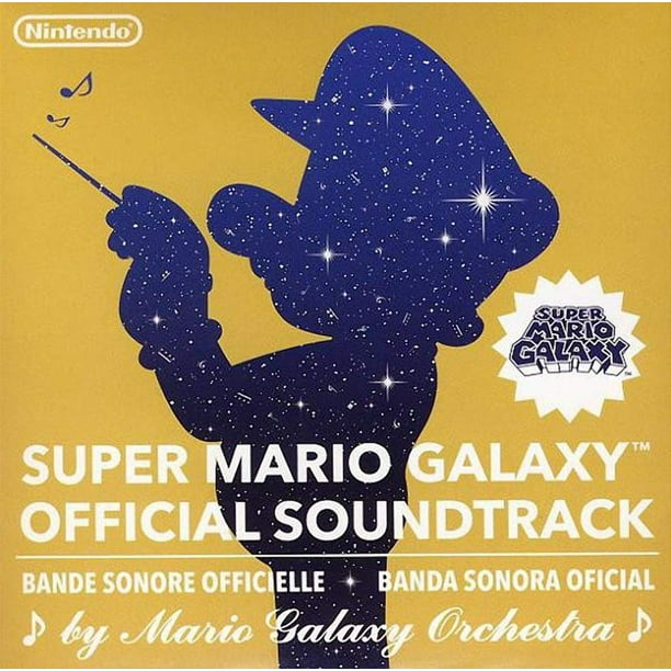 Restored Super Mario Galaxy Original Soundtrack Nintendo Wii