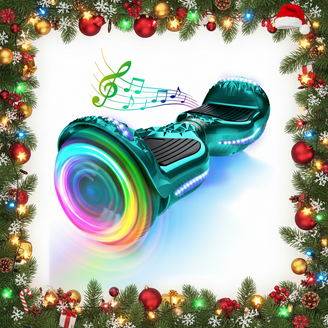 Zstar Wheel 8 in. Smart Balance Wheel with Bluetooth Speaker,