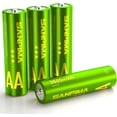 thumbnail image 1 of TEMOGU-Rechargeable Lithium aa Batteries 4 Pack 1.5V 3600mWh High Capacity Lithium Batterie aa Constant Output Li-ion Double a Battery Cycle Times up to 1600x, 1 of 4