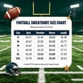 thumbnail image 3 of TOMVIGX Womens Game Day Sweatshirts Graphic Cute Oversized Hoodie Touchdown Family Football Tops Sunday Funday Watch Party Clothes XL, 3 of 9
