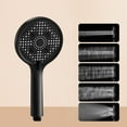 thumbnail image 4 of TUOBARR Shower Head - High-Pressure Handheld Showerhead - Hard Water High Pressure 5 Spray Modes Handheld Shower Head For The Elderly, 4 of 5
