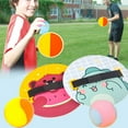 thumbnail image 3 of Toss and Catch Ball Game Fun Paddle Game Ball Catch Game with 2 Paddles 2 Balls, 3 of 10