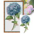 thumbnail image 1 of Hilo de algodón ecológico bordado completo, Kit de punto de cruz con flores estampadas de 14CT, artesanía, 1 of 9