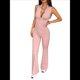 thumbnail image 2 of Conjunto de Chándal de 2 Piezas para Mujer, con Cremallera Frontal, Pantalones de Yoga de Pierna , Top Corto, Conjuntos Casuales Y2K, A Juego. Rosa XL, 2 of 9