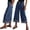 Deep Blue, variant on Women'S Wide Leg Jeans Stretchy Straight Leg Jeans Buttoned Loose Denim Pants with Pocket Light Blue S