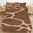 thumbnail image 4 of Giraffe Pattern (1) Bedding Set Duvet Cover Couple Bedclothes Pillowcase Customized Home Textiles Bed Set for Full Size, 4 of 6
