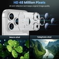 thumbnail image 2 of Allytechgroup for iPhone 17 Pro Max Camera Lens Protector, HD Clear Tempered Glass Camera Lens Screen Protector Metal Scratch Resistant Case Friendly Camera Lens Protector for Apple iPhone 17 Pro Max, 2 of 7