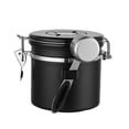 thumbnail image 1 of 1 Set 1200/1500/1800ml Sealed Jar Large Capacity One Way Co2 Valve Canister Airtight Storage Container with Spoon Kitchen Gadget, 1 of 11