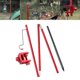 thumbnail image 5 of Poste de lámpara plegable para de camping, soporte de clip de lámpara de linterna portátil y liviano con abrazadera para picnic, senderismo, pesca, , de abrazader 1 Macarena soporte de linterna al aire libre, 5 of 8