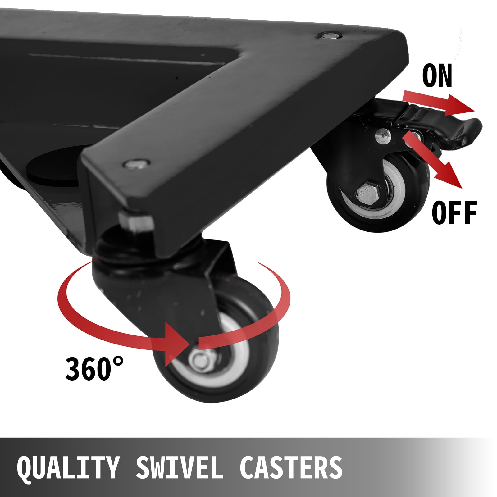 Furniture Dolly Corner Moving Dolly 1380Lbs Desk Cabinet Moving Cart 4-Pack