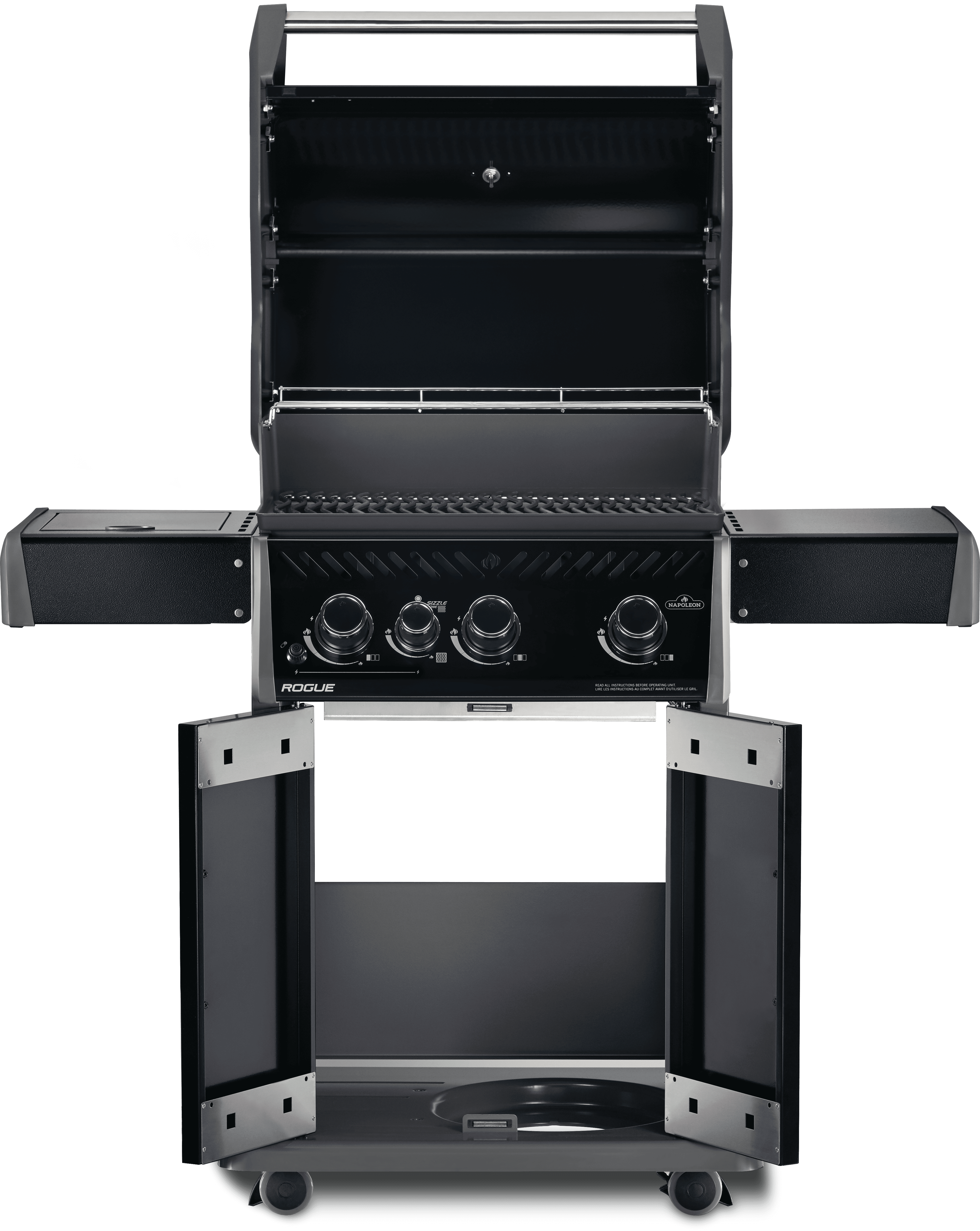 Napoleon Rogue 425 Natural Gas Grill With Infrared Side Burner Walmart