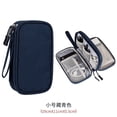 thumbnail image 2 of Mistaha Sac de Rangement Multifonctionnel pour Accessoires Numériques en Bleu Marine - Parfait pour Organiser USB, Écouteurs, Power Bank, Disque Dur, et Plus!, 2 of 6