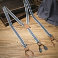 thumbnail image 2 of lixuesong Vintage British Styles Buttons Suspenders Adjustable Length Antiskid Suspenders for Men and Women, 2 of 3
