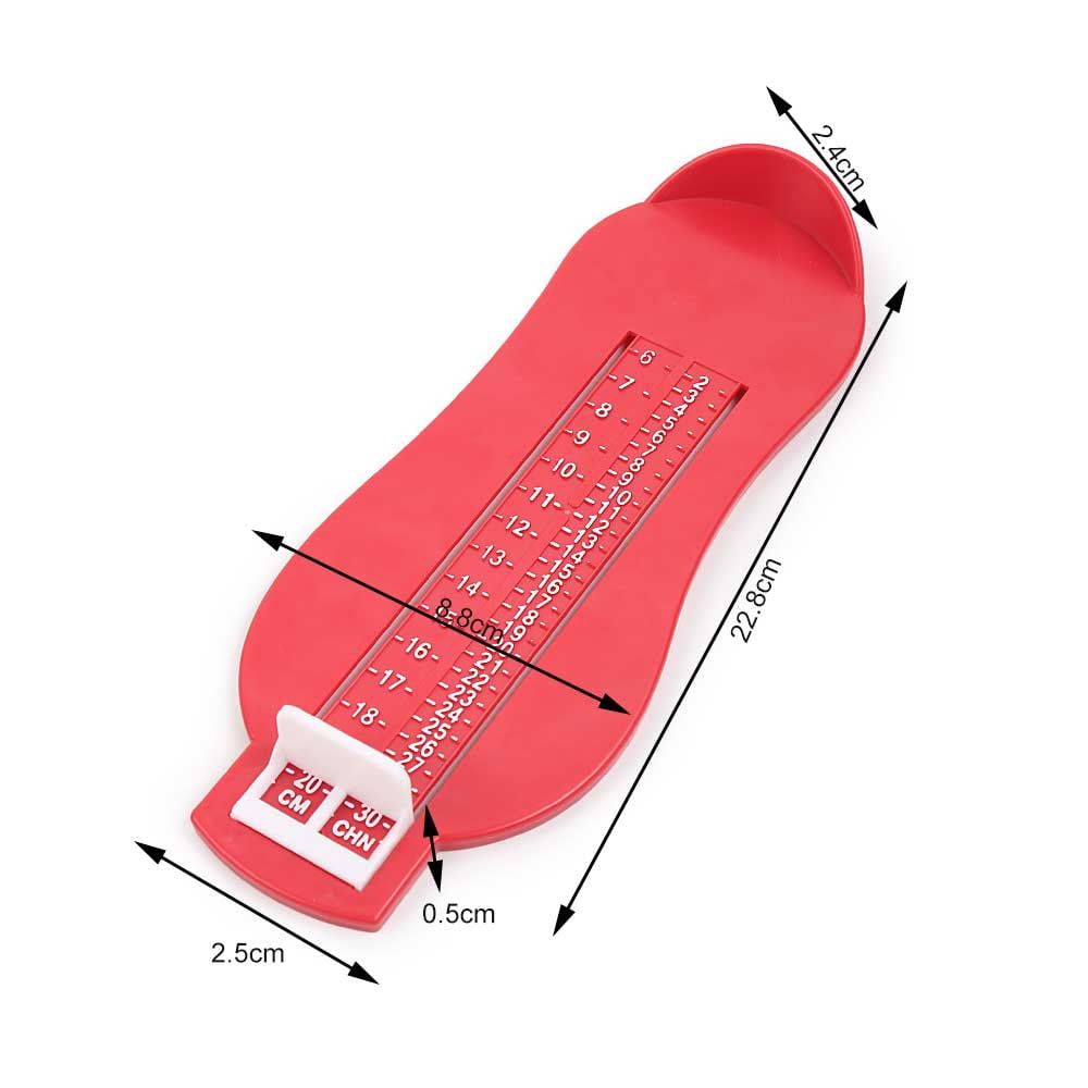 Foot Measurer Foot Measuring Device Shoes Size Gauge Measure Ruler Tool