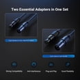 thumbnail image 2 of Cables adaptadores NEEWER XLR de 3 pines macho a XLR de 5 pines hembra y 3 pines hembra a 5 pines ma, 2 of 7
