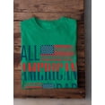thumbnail image 3 of All American Dad 4Th July. T-Shirt Men -Image by Shutterstock, Male 5X-Large, 3 of 4