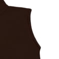 thumbnail image 7 of Creative Knitwear Kids Unisex Full Zip Polar Fleece Vest, Brown, Sizes 12M - Size 6, 7 of 7