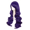 thumbnail image 3 of LinYooLi 28 Pouces/70 cm Perruque Synthétique Cheveux Longs Bouclés (Brun Blond Mélangé), 3 of 4