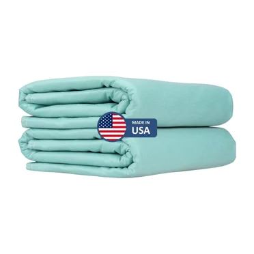 2 REUSABLE WASHABLE UNDERPADS BED PADS 34x36 HOSPITAL GRADE INCONTINENCE GREEN