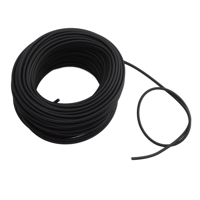 Fil Poly pour Clôture Électrique de 5 mm, Tube Isolant de Clôture Électrique Portable, Fils Poly pour Clôture Électrique Portable, Clôture Électrique Portable pour une Conductivité Fiable et une Résistance à la Rouille