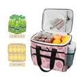 thumbnail image 2 of FORMRS Insulated Cooler Bag 24 Cans Capacity Soft Leakproof Lunch Box with Side Pockets, Phones and Hearts, 2 of 7