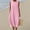 #1_Pink, variant on Cotton Linen Swimsuit Cover Up for Womens Scooped Neck Dress Sleeveless Mini Tank Dresses Light Breathable T Shirt Dress Ultra Soft Textured Athletic Stretch Blouses Beach Vacation Party Clothes
