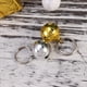 thumbnail image 2 of BRIGHTFUFU 12 piezas Pet Small Bells Beads sueltos Jingle Bells Pet Cat Puppy Dog Bells para el collar Fiesta de Navidad DIY Crafts Accessories (Golden + Silver, 16mm), 2 of 7