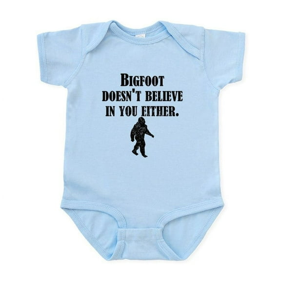 CafePress - Bigfoot Doesnt Believe In You Body Suit - Baby Light Bodysuit, Size Newborn - 24 Months