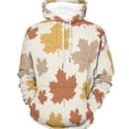 thumbnail image 3 of Sudadera con capucha con estampado 3D de hojas de otoño para hombres y mujeres, ropa informal de moda, unisex, de alta calidad, 3 of 5