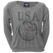 Donald Duck - USA Juniors Long Sleeve T-Shirt