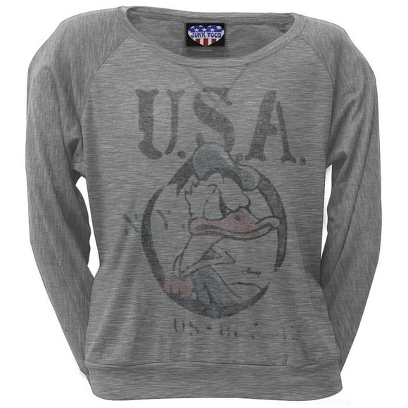 Donald Duck - T-Shirt Manches Longues Juniors Américain
