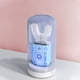 thumbnail image 5 of Cepillo de dientes eléctrico para adultos de 360 grados, en forma de U, recargable, de silicona, automático, sónico, temporizador inteligente, luz azul para niños, 5 of 5