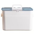 thumbnail image 2 of Empty Medicine Carrying Box Large Capacity Clear Window Box for First Aid Kit Emergency Cosmetics, 2 of 3