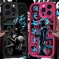thumbnail image 2 of Funda de teléfono de Anime Cool Man DBZ, carcasa de silicona mate suave a prueba de golpes para iPhone 11, 12, 13, 14, 15 Pro Max, XS, X, XR, 8, 7, 6S Plus, SE 2020, 2 of 5