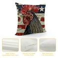thumbnail image 4 of American Flag Decorative Throw Pillow Cover, Patriotic America Farm USA Home Decor Cushion Case for Sofa Couch, 4 of 5