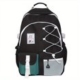thumbnail image 5 of Women's Stylish Preppy Zipper Backpack - Large Capacity Rucksack Perfect for All-Match School Bag For Students, 5 of 5