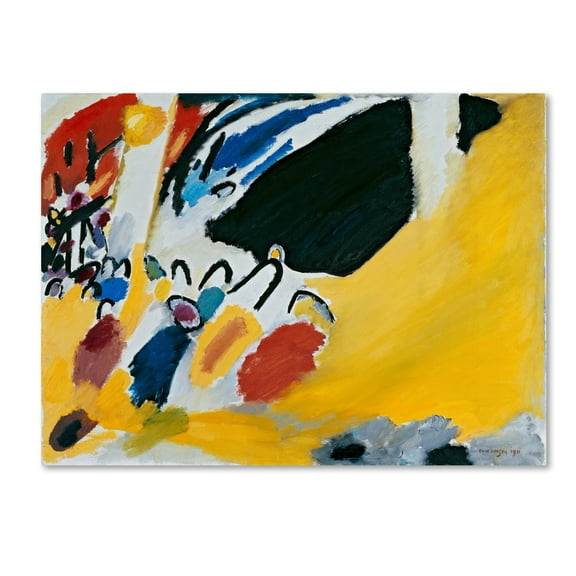 Kandinsky 'Impression Iii' Canvas Art