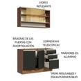 thumbnail image 4 of Cocina Integral Completa Modular Madesa Glamy 120cm MN 02, 4 of 5