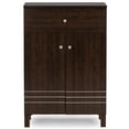 thumbnail image 3 of Pemberly Row 2 Door Shoe Cabinet in Dark Brown, 3 of 6