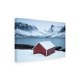 thumbnail image 2 of Trademark Fine Art Susanne Landolt Red Hut Canvas Wall Art, 2 of 4