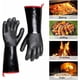 thumbnail image 2 of Master the Grill, guantes resistentes al calor para barbacoa, material de neopreno con protección de longitud extendida, resistentes al fuego, para aventuras de cocina en interiores y exteriores (14, 2 of 5