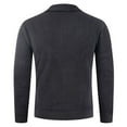 thumbnail image 3 of Betivan Mens Quarter Zip Pullover Fleece Long Sleeve Golf Shirt Warm Winter Athletic Sweater Lightweight, 3 of 6