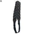 thumbnail image 6 of Fashion Women Braided Wig Hair Hoop Hairpiece Wide Headband Headwear Accessory, 6 of 8