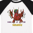 thumbnail image 4 of Inktastic Mardi Gras Come at Me Breaux Crayfish Boys or Girls Toddler T-Shirt, 4 of 5
