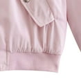 thumbnail image 6 of Herrnalise Jackets For Women Warm And Loose Fitting Cotton Jacket Casual Top Jacket Shackets For Women 2024 fall Pink,M, 6 of 8
