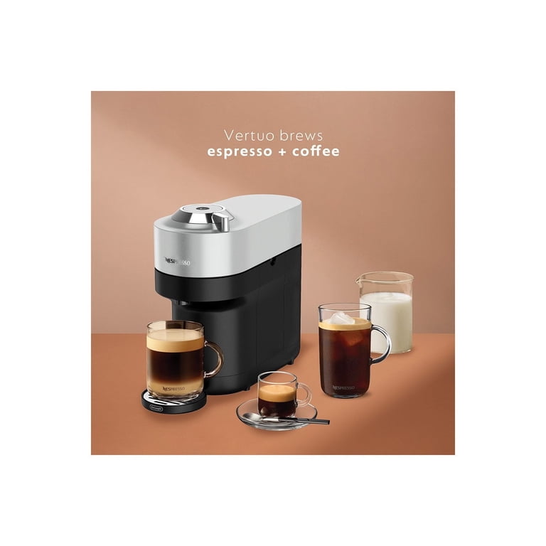 Nespresso Vertuo Pop+ Deluxe Coffee Maker by De'Longhi with Milk