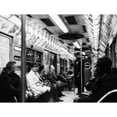 thumbnail image 2 of A New York City Policeman Patrols The Subway. April 8 History (24 x 18), 2 of 2